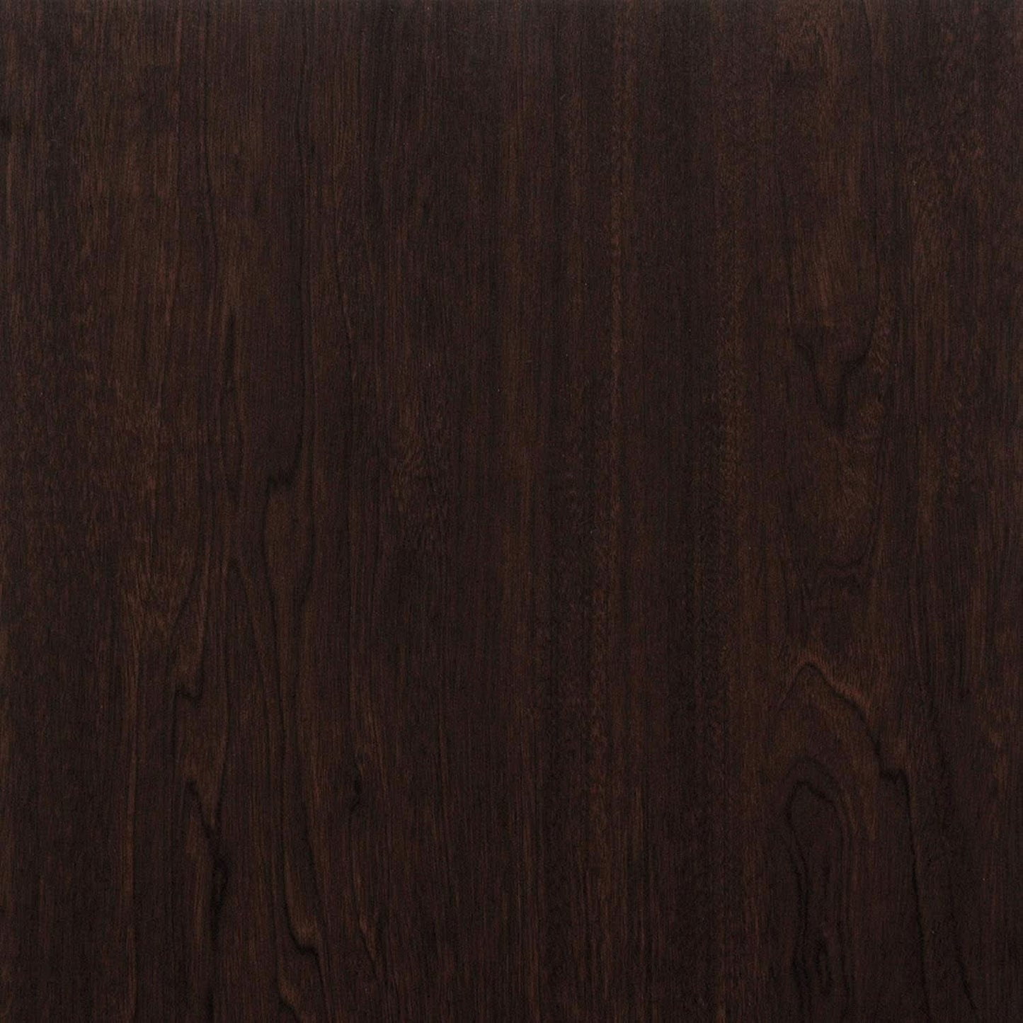 Three Shelf Bookcase In Jamocha Wood Finish 35.28In L 13.23In W 43.78In H