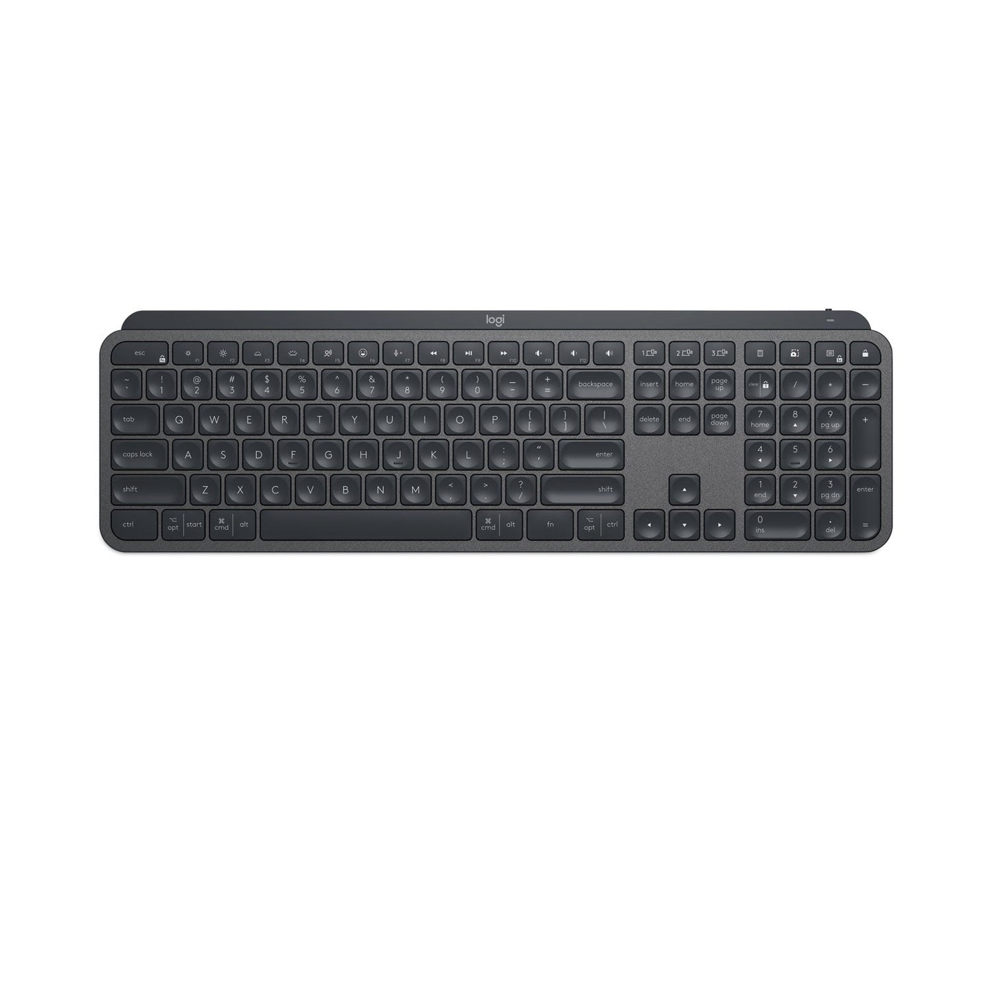 Logitech MX Keys for Business Wireless Keyboard, Graphite