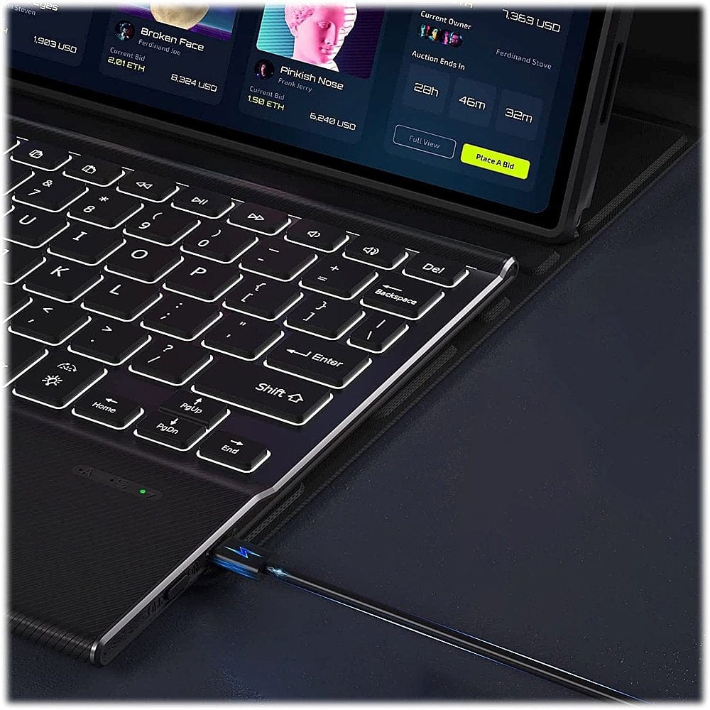 Navigate Series Keyboard Folio Case - Samsung Galaxy Tab S10 Ultra and Tab S9 Ultra