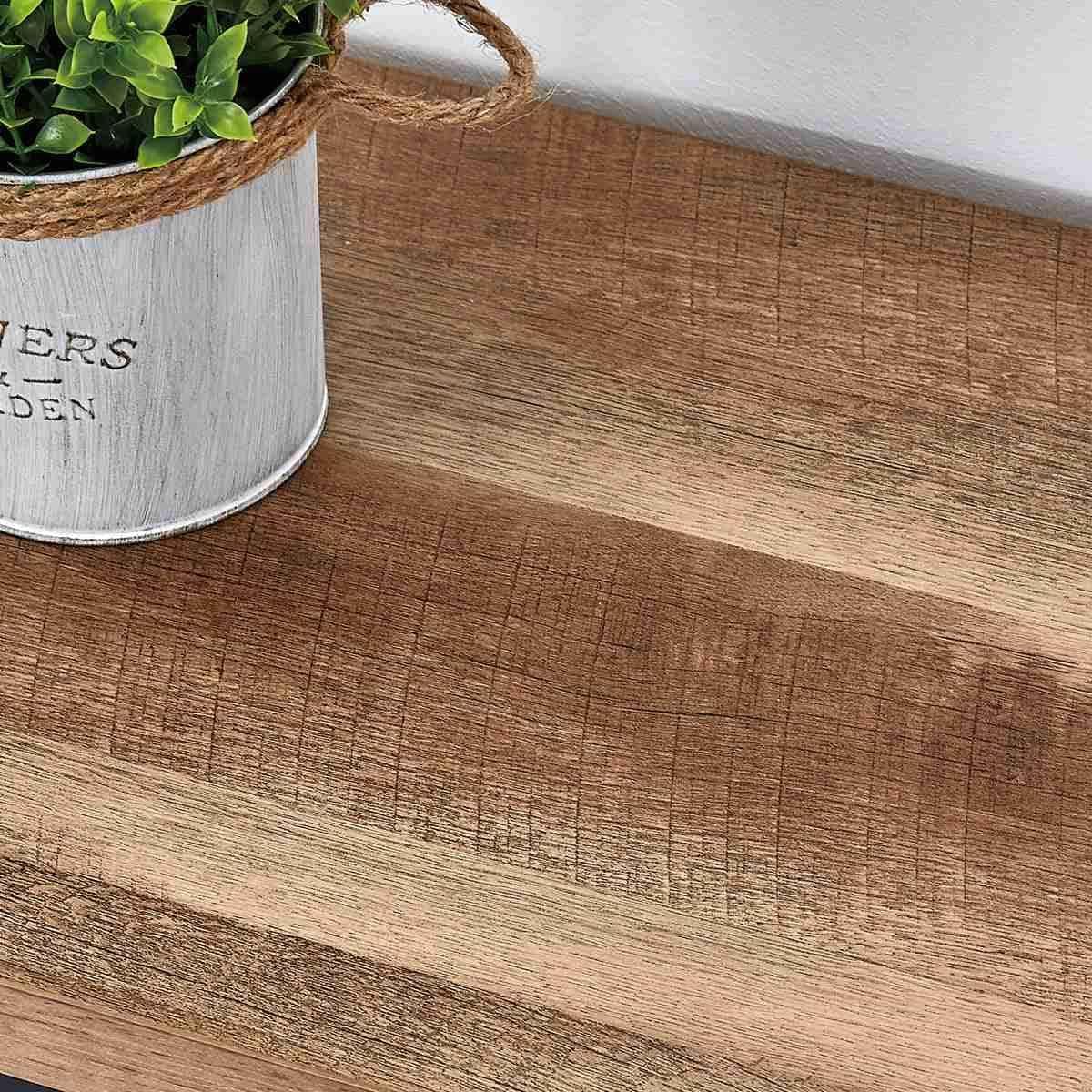 6 Cube Storage Organizer With Shelf Rustic Oak Bookcase